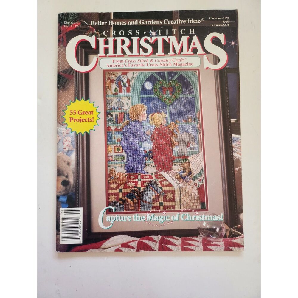 Cross Stitch Christmas: Capture the Magic of Christmas 1992 B10